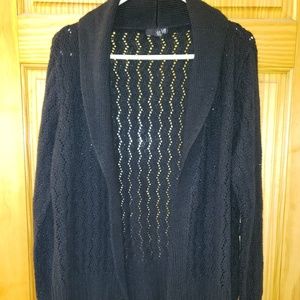 Drapey front cardigan